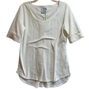 Dudley Stephens Ribbed Terry Fleece College Tee - NWT - Large